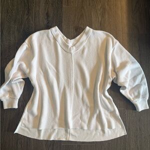 Aerie V-Neck Sweatshirt